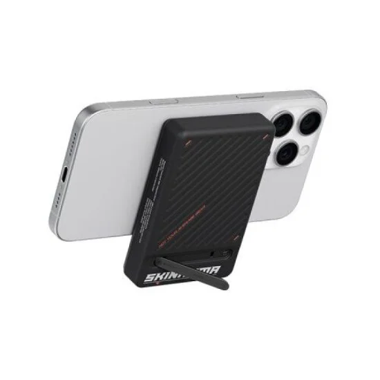 Skinarma magnetic powerbank with integrated stand 10000 mah 20w usb-c pd arc _ black